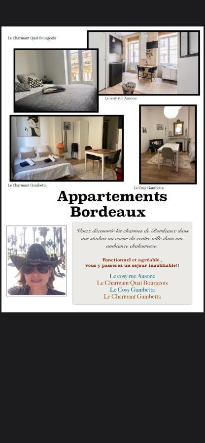 Les Appartements A Gambetta Bordeaux Exterior photo